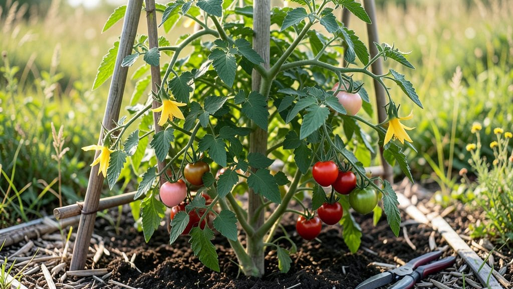 Backyard Tomato Garden: Vertical Space Maximizer for Compact Yards