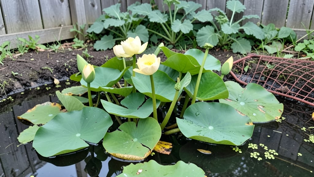 Backyard Water Garden: Serene Oasis With Waterfalls and Wildlife Haven
