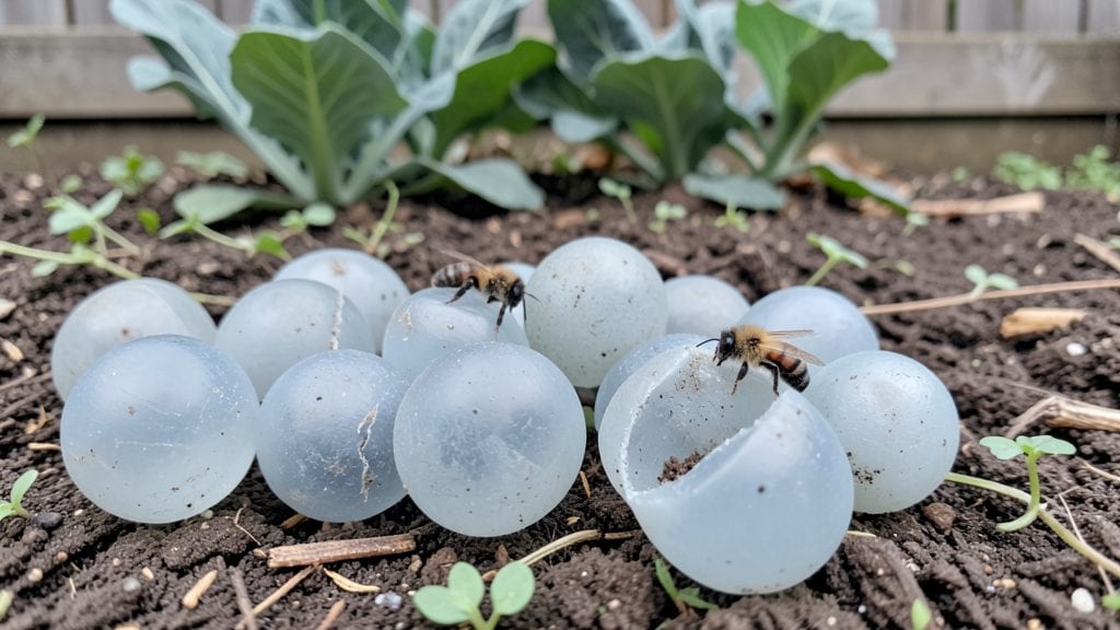 Bee Drinking Garden Balls: Humane Pollinator Haven for Balcony Gardens