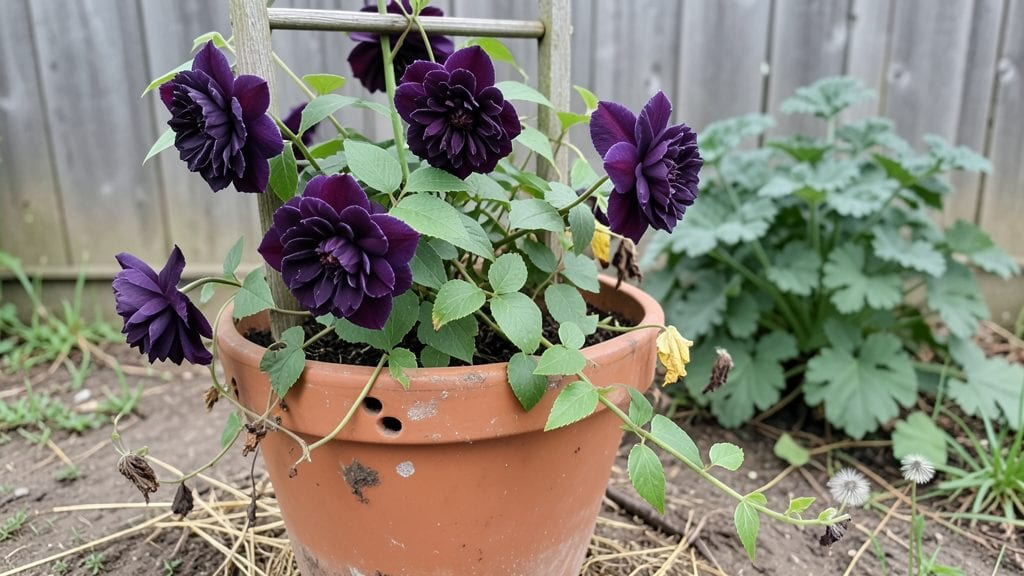 Clematis Container Gardening: Climbing Elegance in Small Spaces