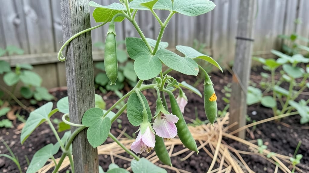 Container Gardening Peas: Vertical Trellis Secrets for Compact Spaces