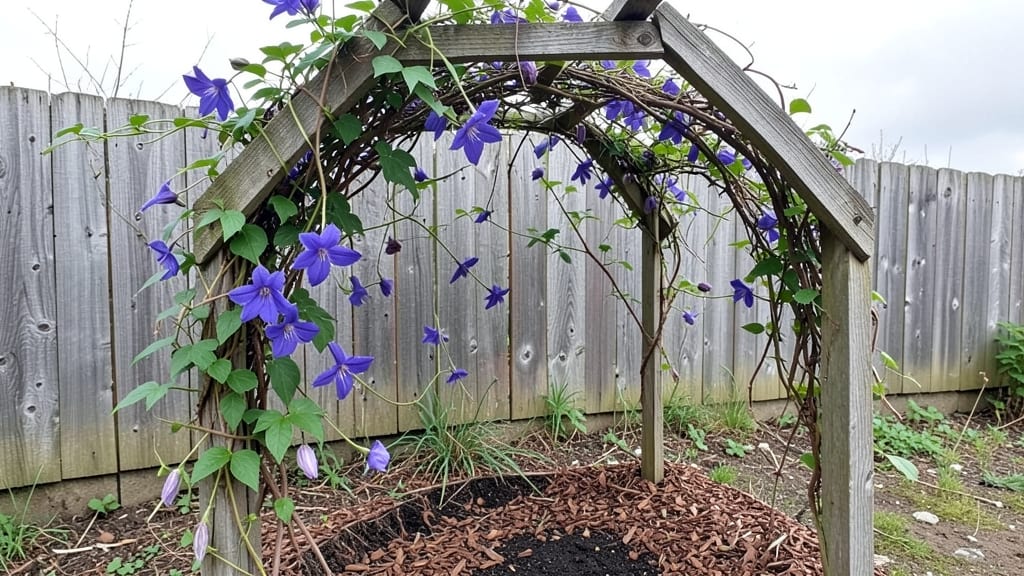 Flower Archway Garden: Whimsical Entryway With Season-Long Blooms