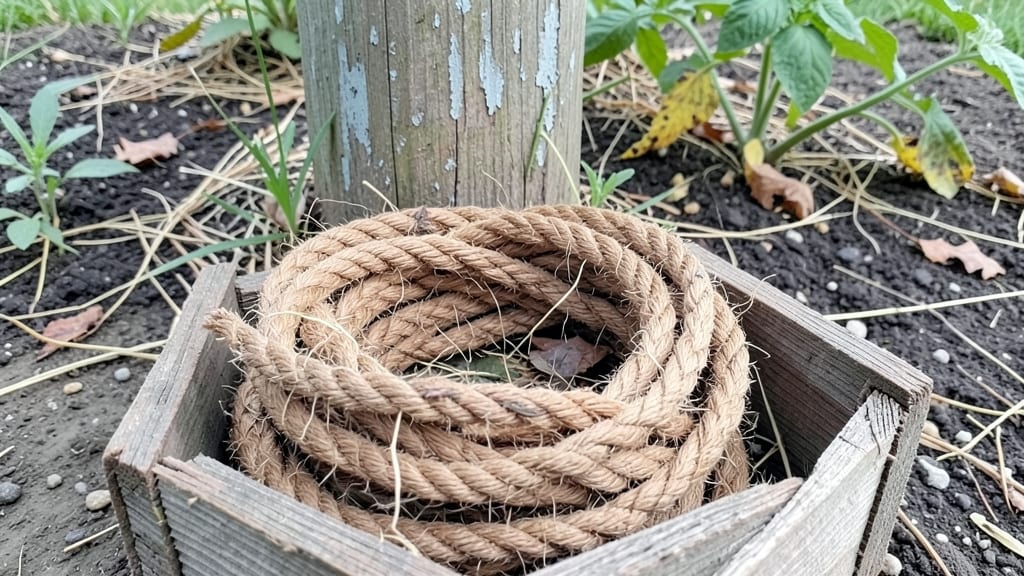Garden Rope Fence: Space-Saving Privacy With Minimal Installation
