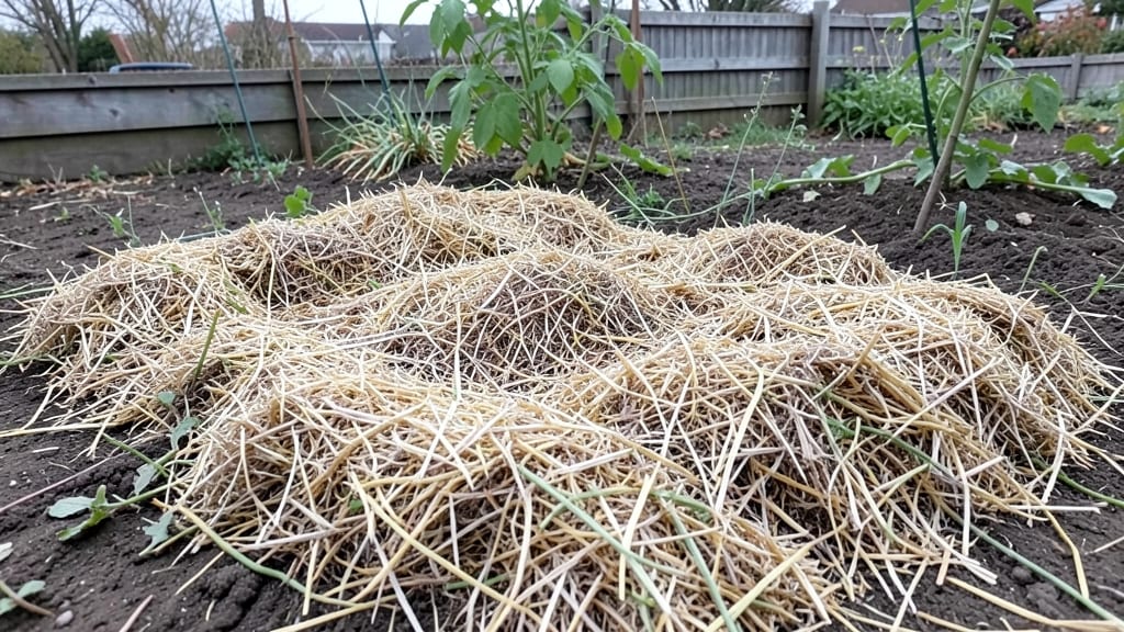 Hay Garden Bed: Vertical Layers for Compact Urban Beauty