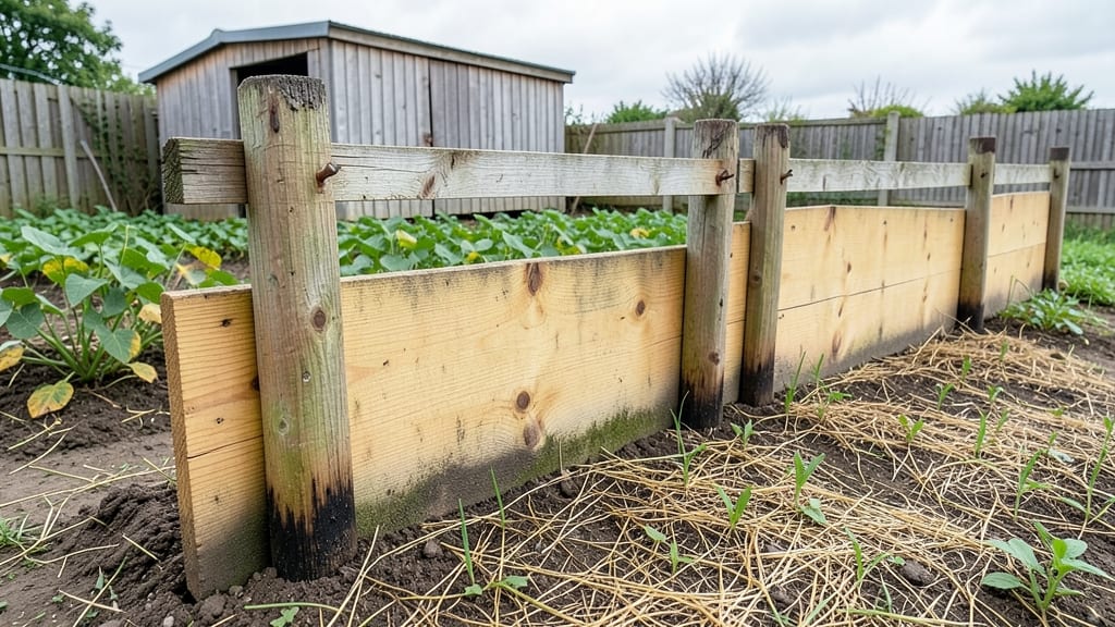Homemade Garden Fence: Living Privacy Screen With Seasonal Beauty