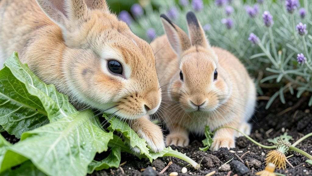 Rabbits Eating Garden: Humane Deterrents That Protect Plants