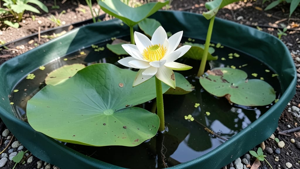 Small Water Garden: Serene Miniature Oasis for Any Patio