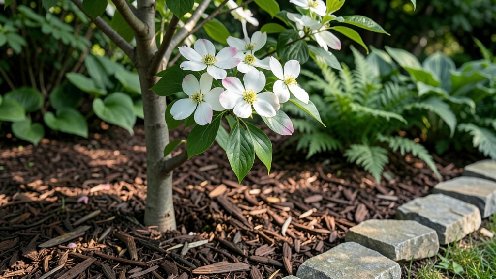 Tree Garden Bed: Vertical Layers for Compact Urban Beauty
