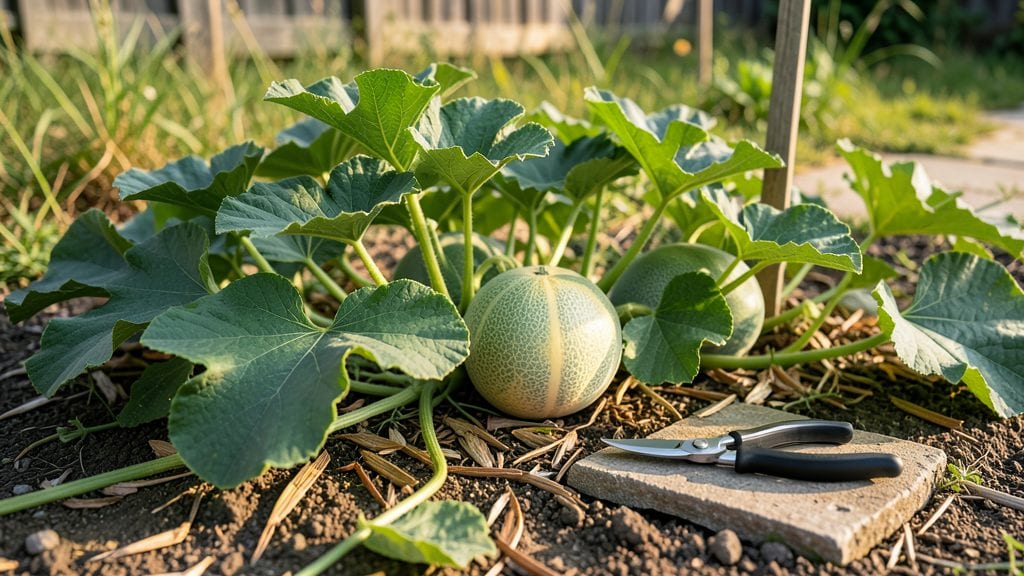 When to Pick Cantaloupe From Your Garden: 3 Visual Cues for Perfect Ripeness